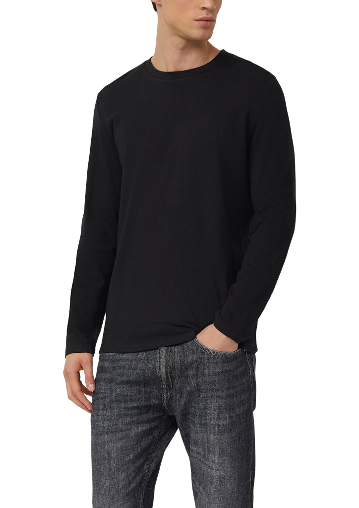 S. Oliver red Herren T-Shirts lang Grey/Black