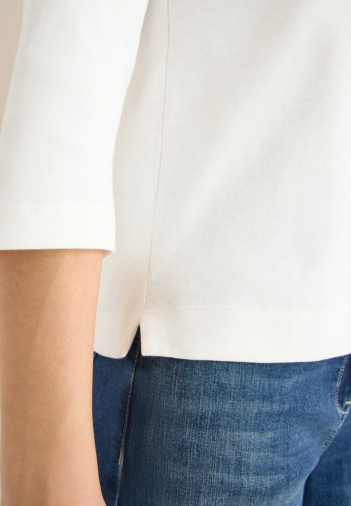 Cecil Damen T-Shirts Vanilla W