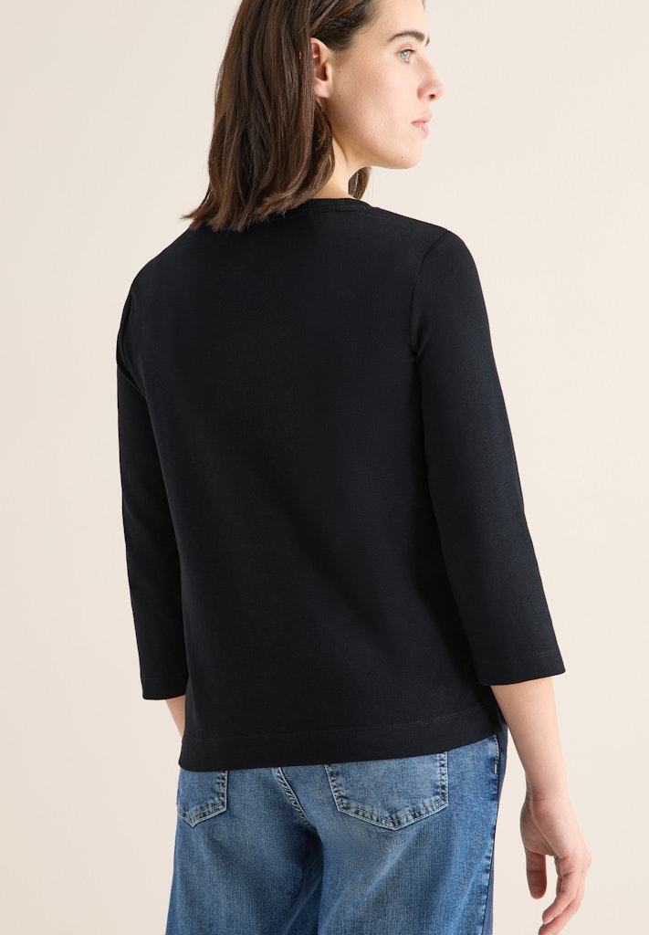 Cecil Damen T-Shirts  Black