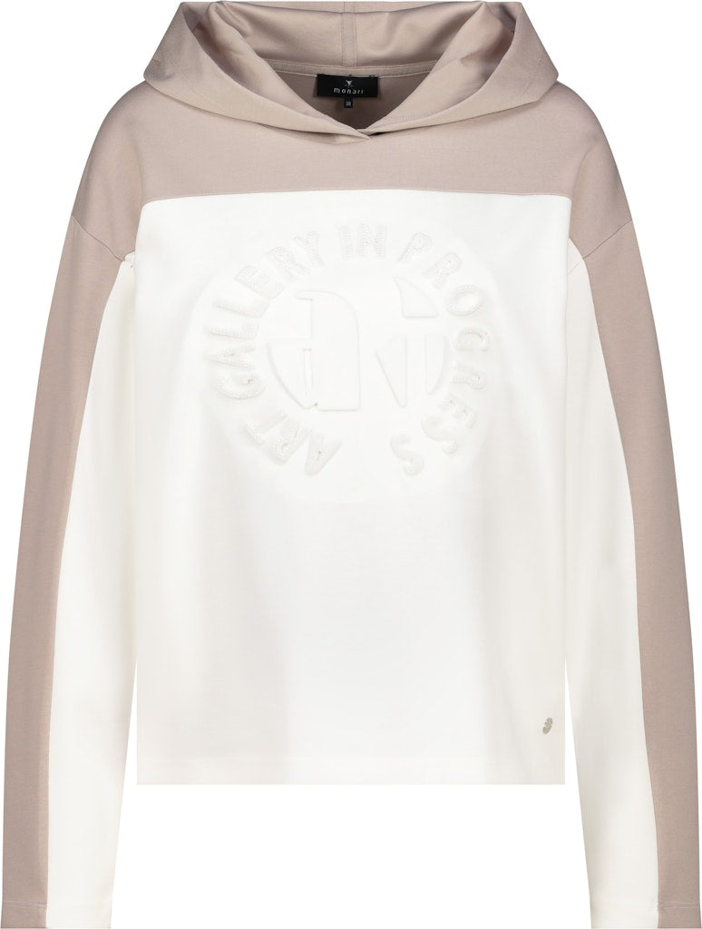 Monari Damen Sweatshirts  Off-White