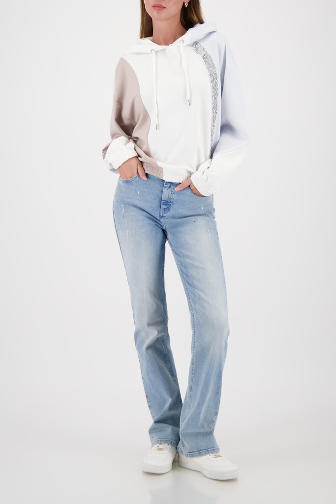 Monari Damen Sweatshirts Off-White