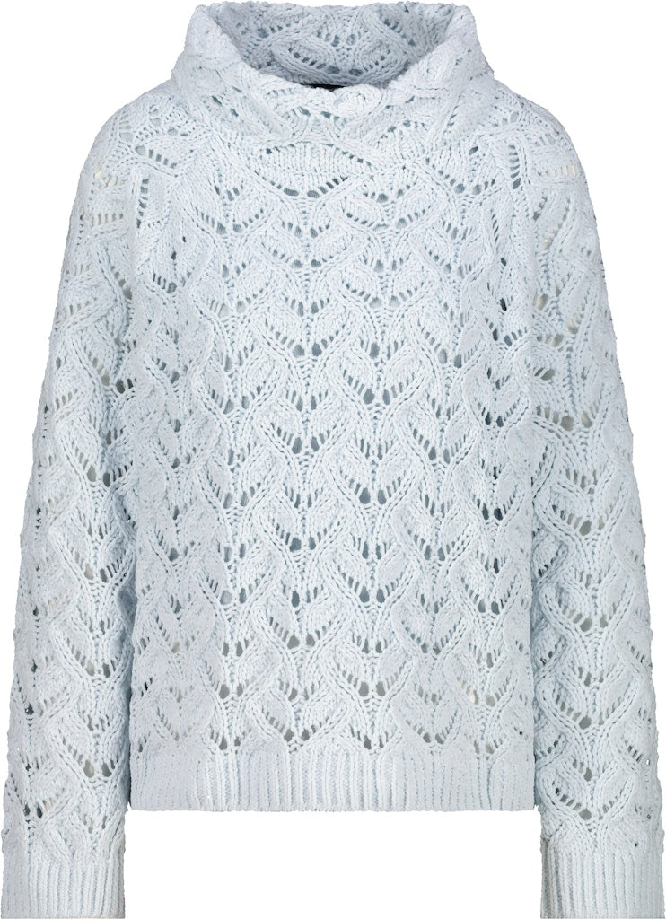 Monari Damen Pullover  Ice Blue