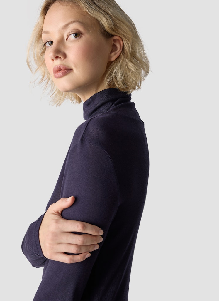 Le Comte Damen T-Shirts Marineblau