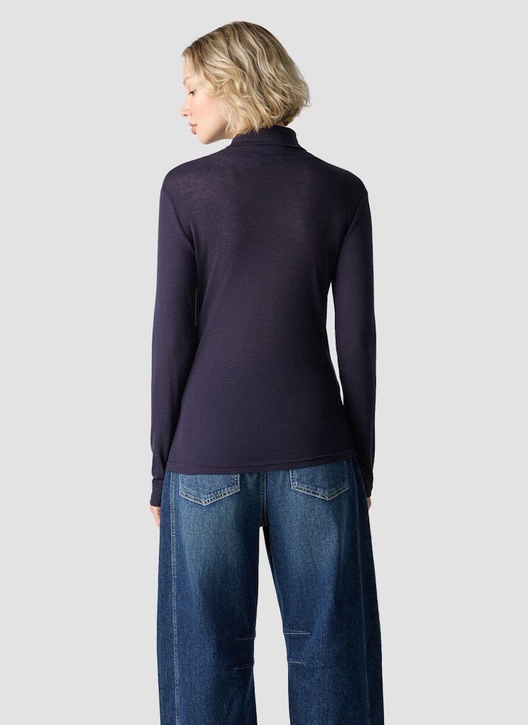 Le Comte Damen T-Shirts Marineblau