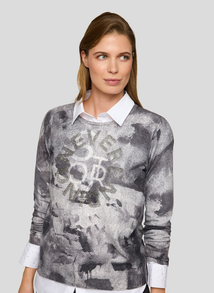 Rabe Damen Pullover Flanell