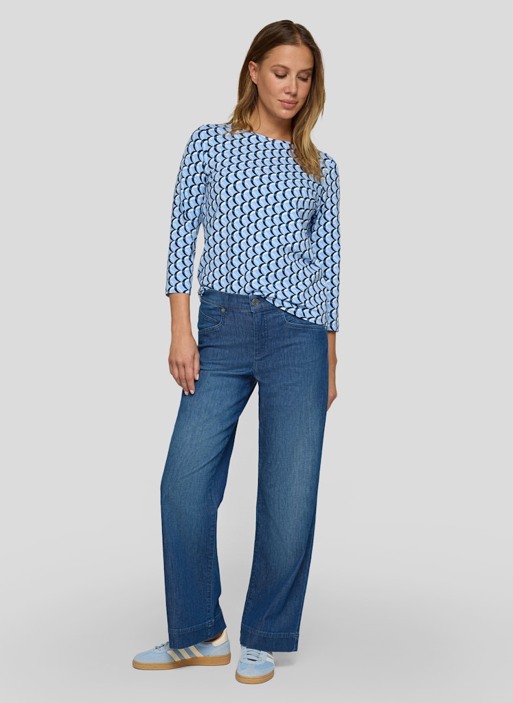 Rabe Damen T-Shirts Pastellblau