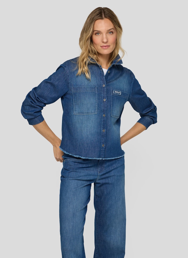 Rabe Damen Blusen Blue Stone