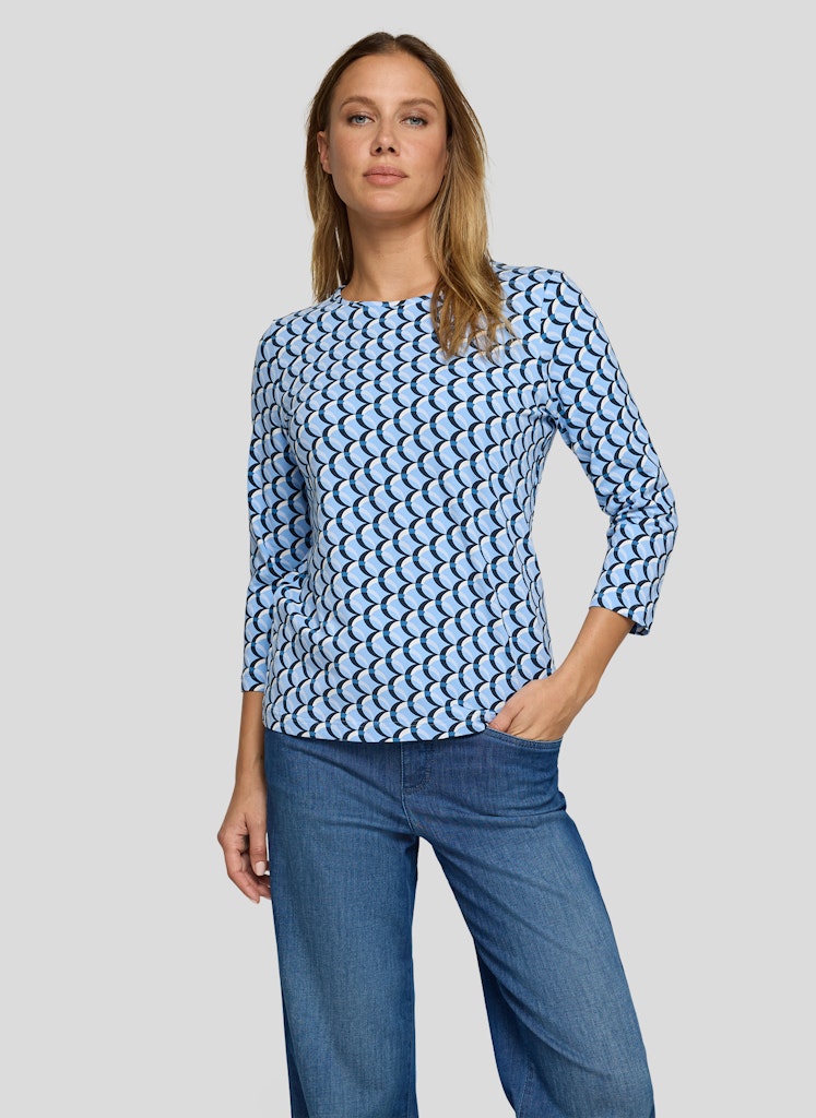 Rabe Damen T-Shirts Pastellblau