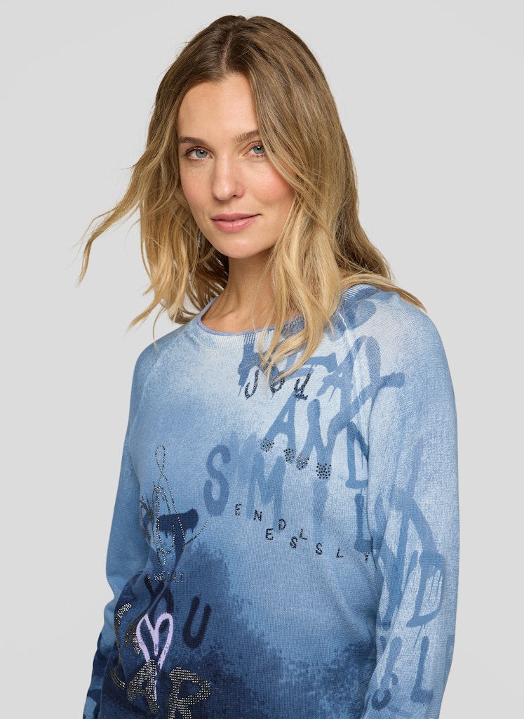 Rabe Damen Pullover Dunkel Jeans