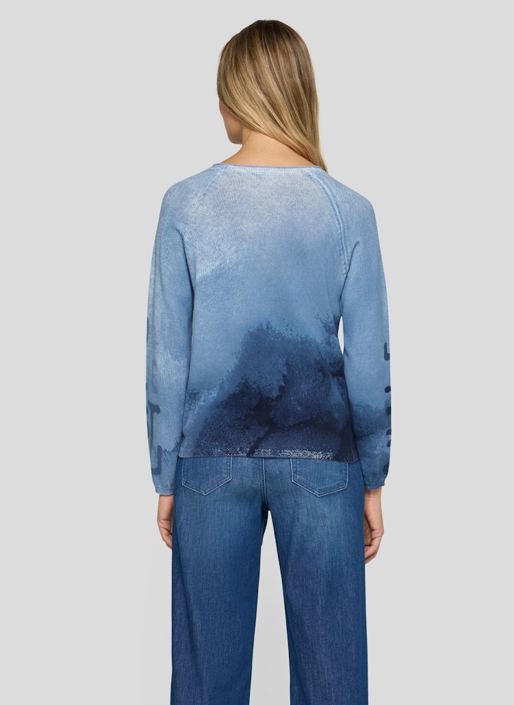 Rabe Damen Pullover Dunkel Jeans