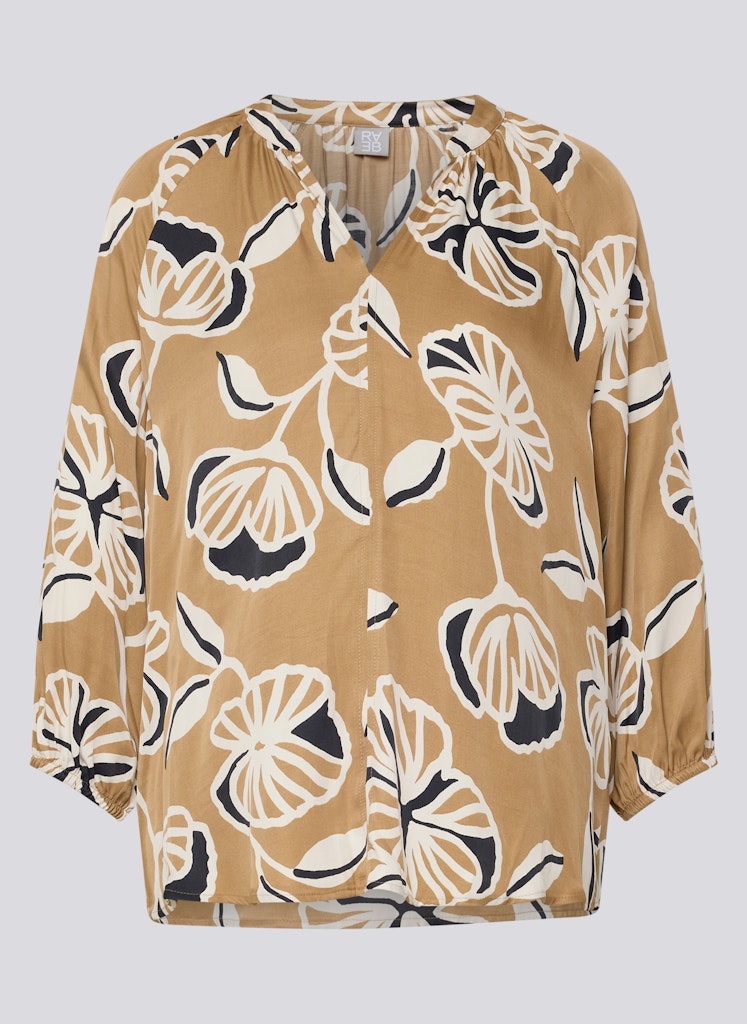 Rabe Damen Blusen Mandel