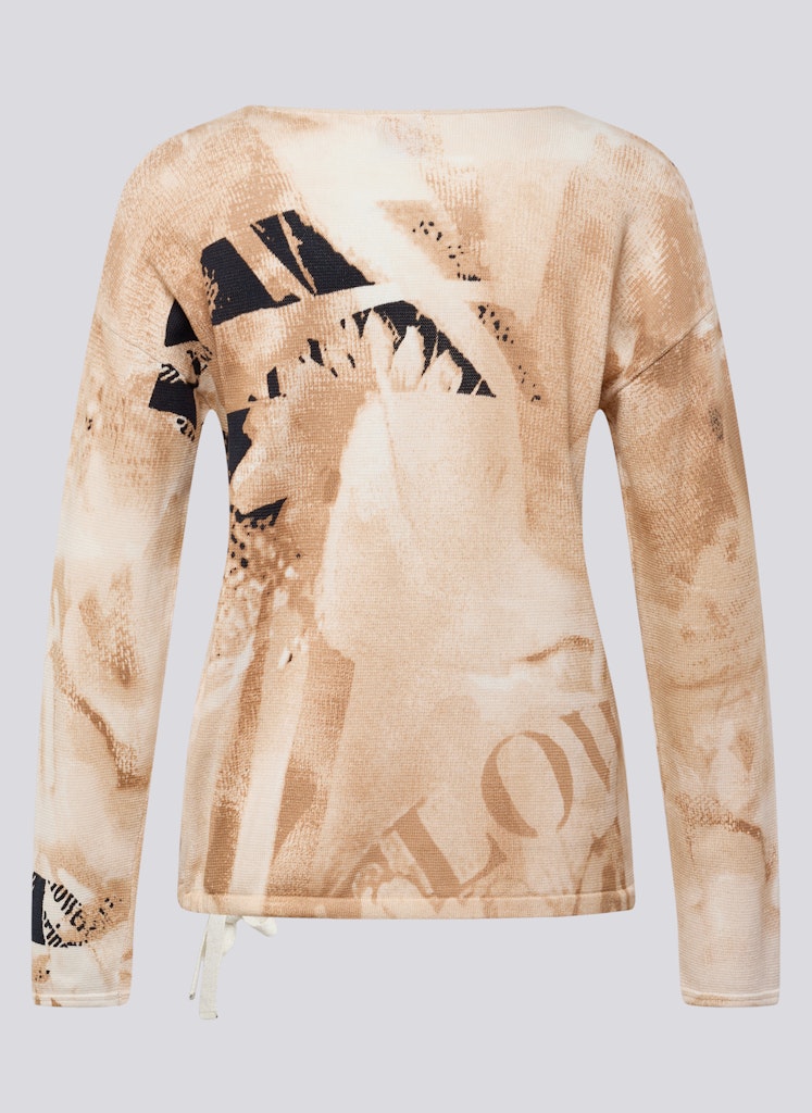 Rabe Damen Pullover Cappuccino