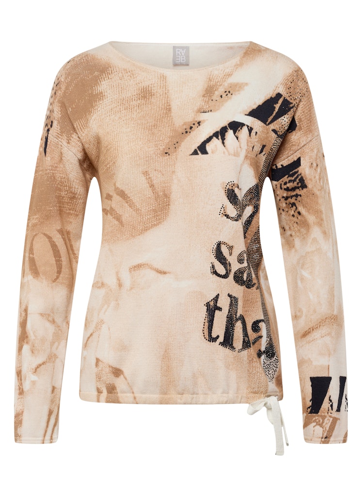 Rabe Damen Pullover Cappuccino