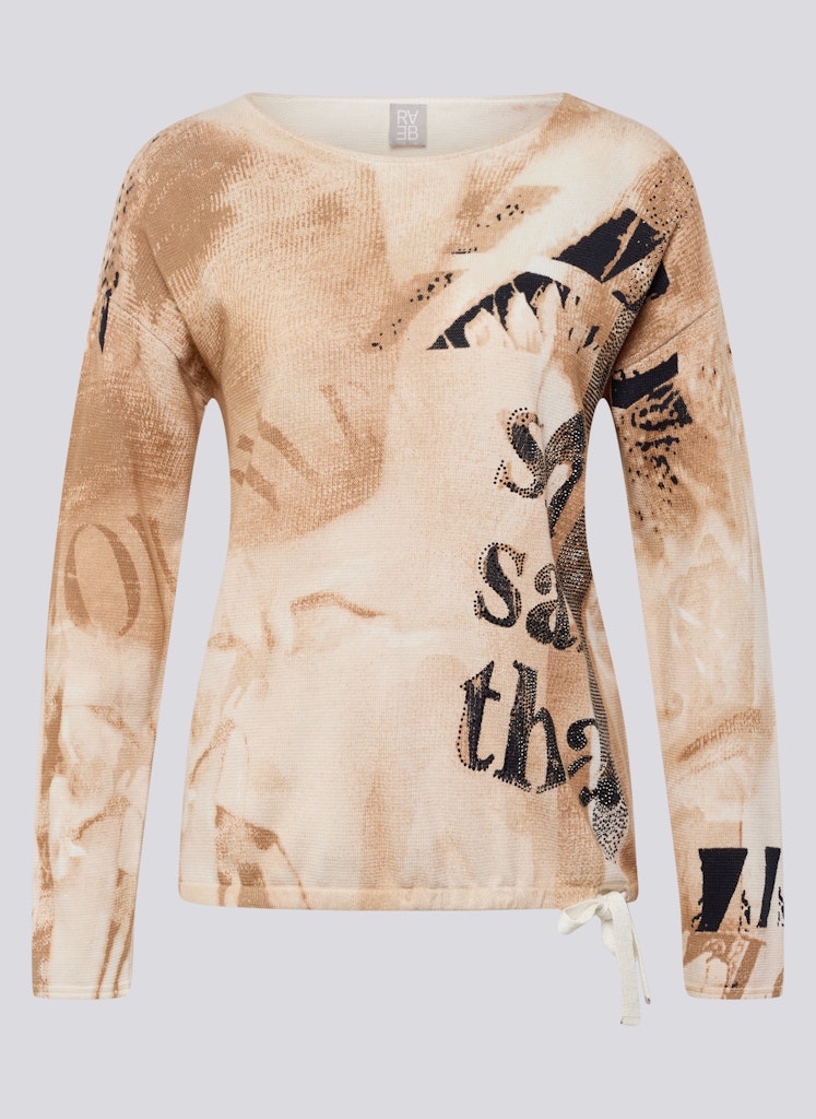 Rabe Damen Pullover Cappuccino