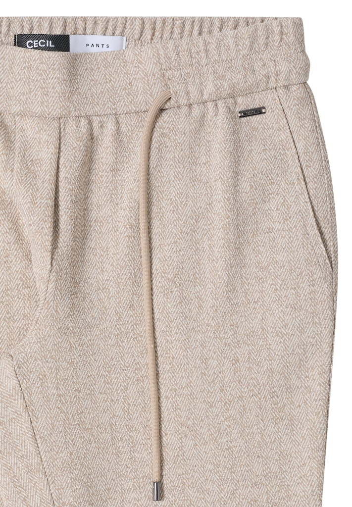 Cecil Damen Hosen  Creamy Wh