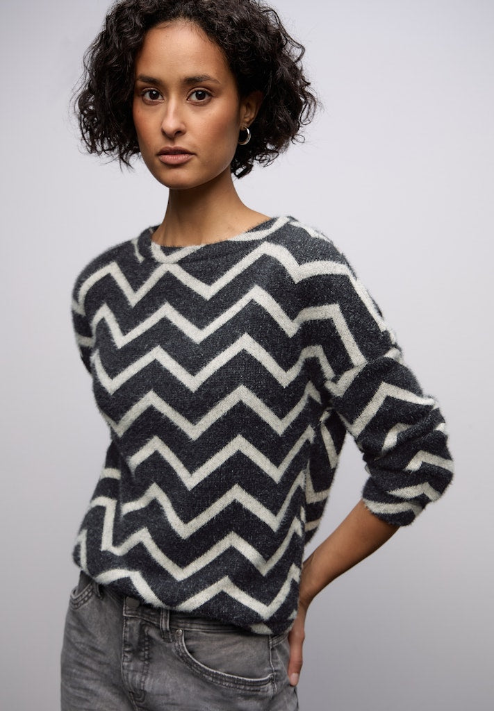 Street One Damen T-Shirts Black