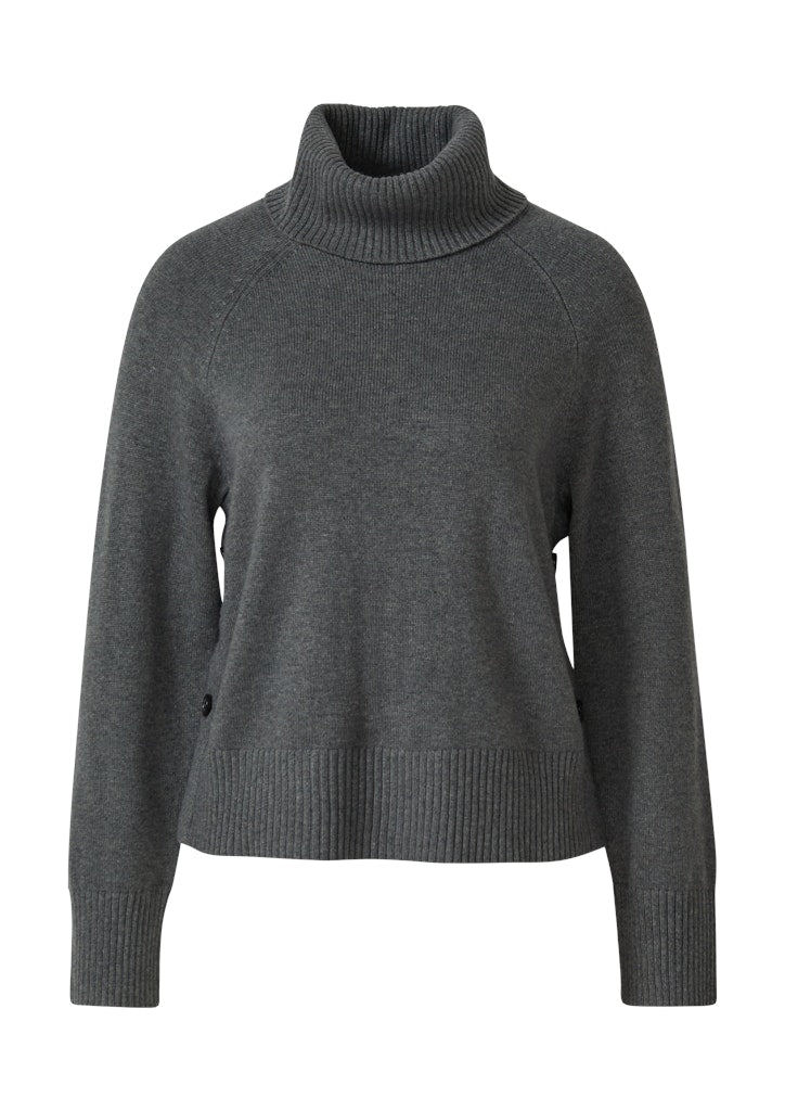 S. Oliver red Damen Pullover Grey/Black