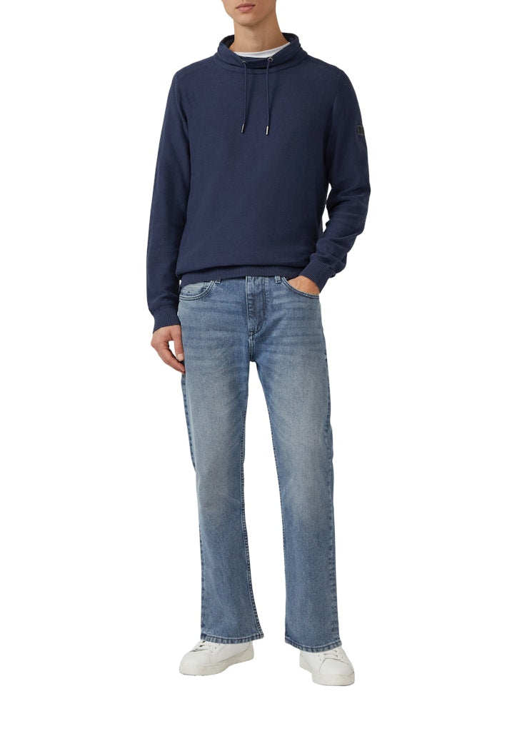 S. Oliver red Herren Pullover Blue