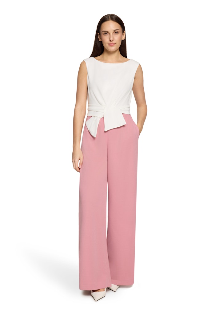 Vera Mont Damen Hosenanzug Rosé/Cream