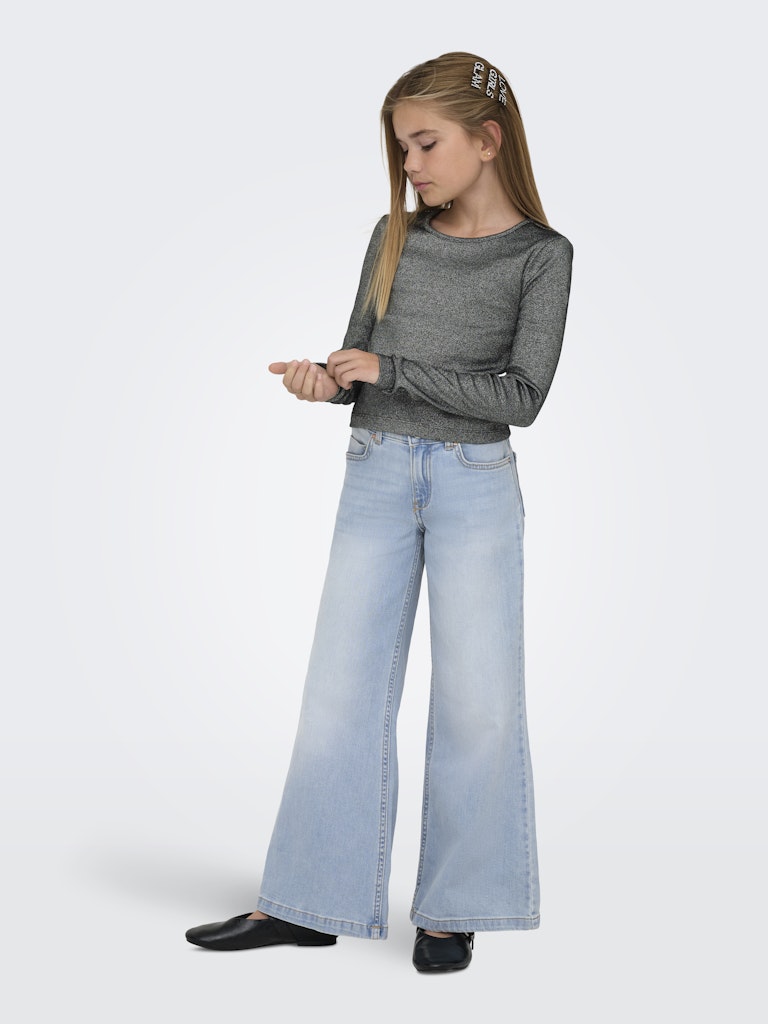 Only Mädchen Hosen, Jeans & Leggings Light Blue Deni