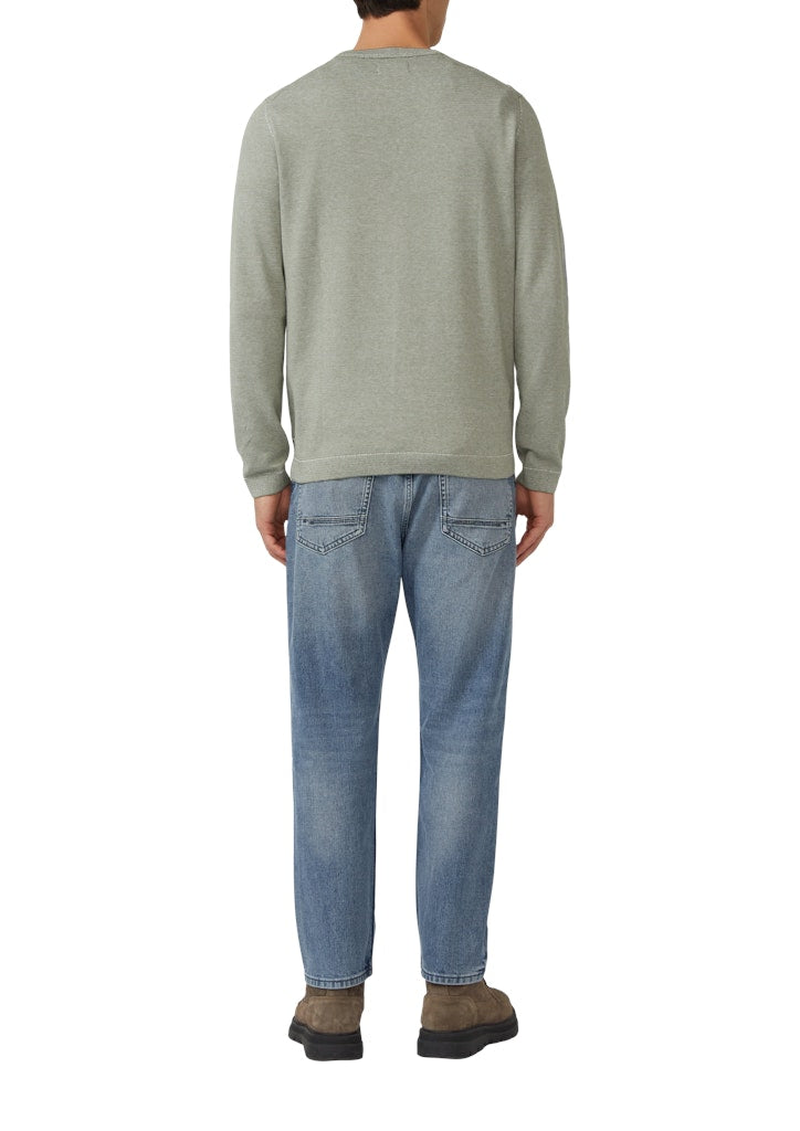 S. Oliver red Herren Pullover Green