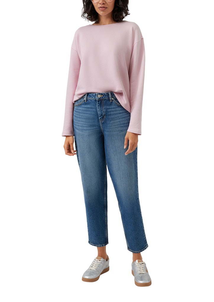 S. Oliver red Damen Sweatshirts Lilac/Pink