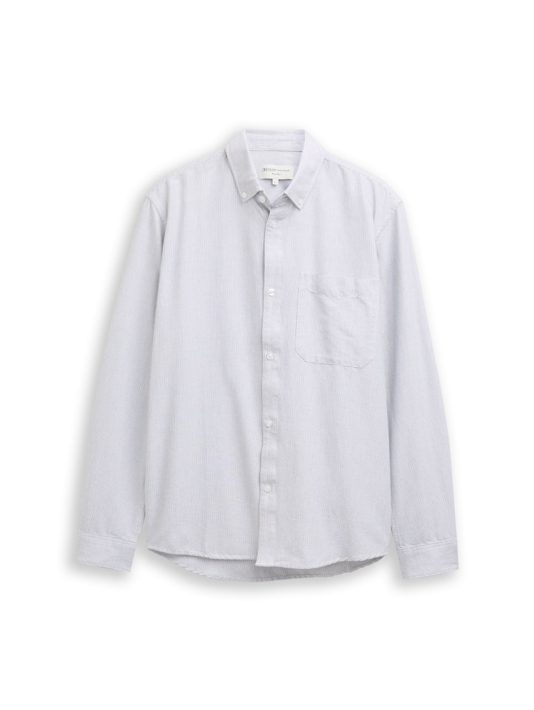 Tom Tailor denim Herren Hemden lang White Small Str