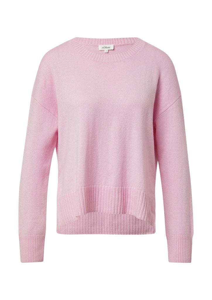 S. Oliver red Damen Pullover Lilac/Pink