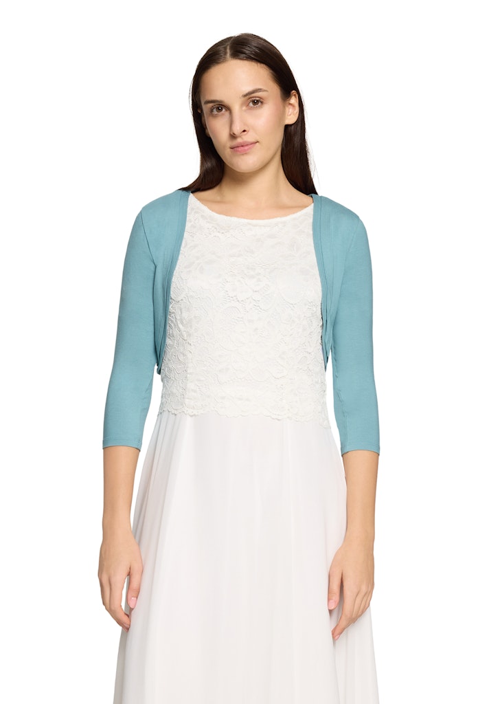 Vera Mont Damen Strickjacken Night Turquoise