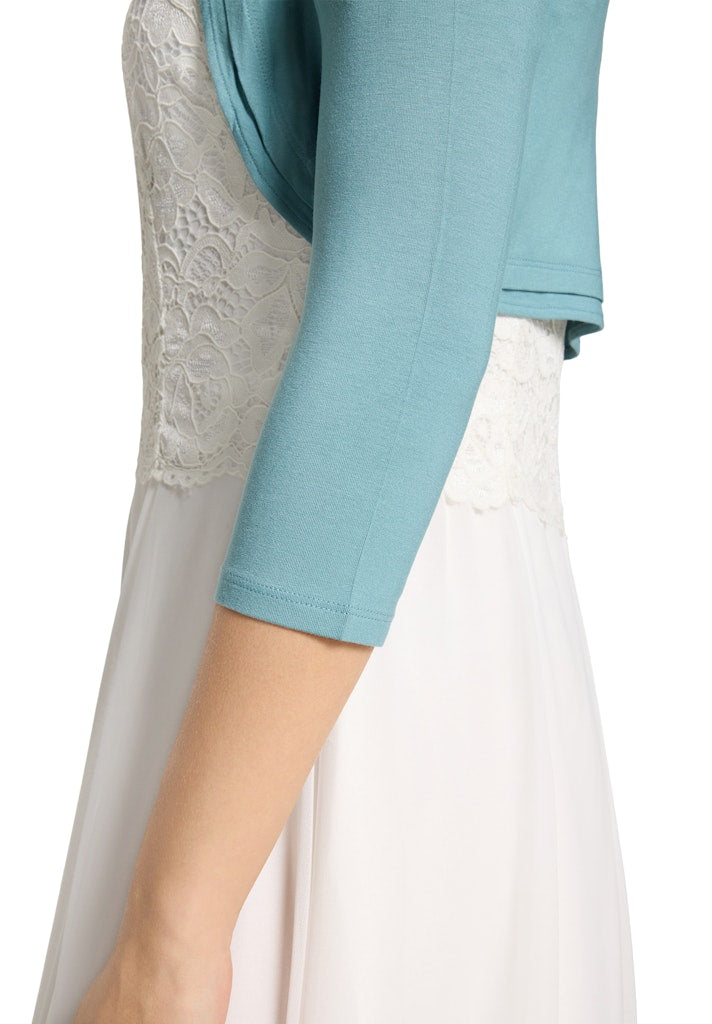 Vera Mont Damen Strickjacken Night Turquoise