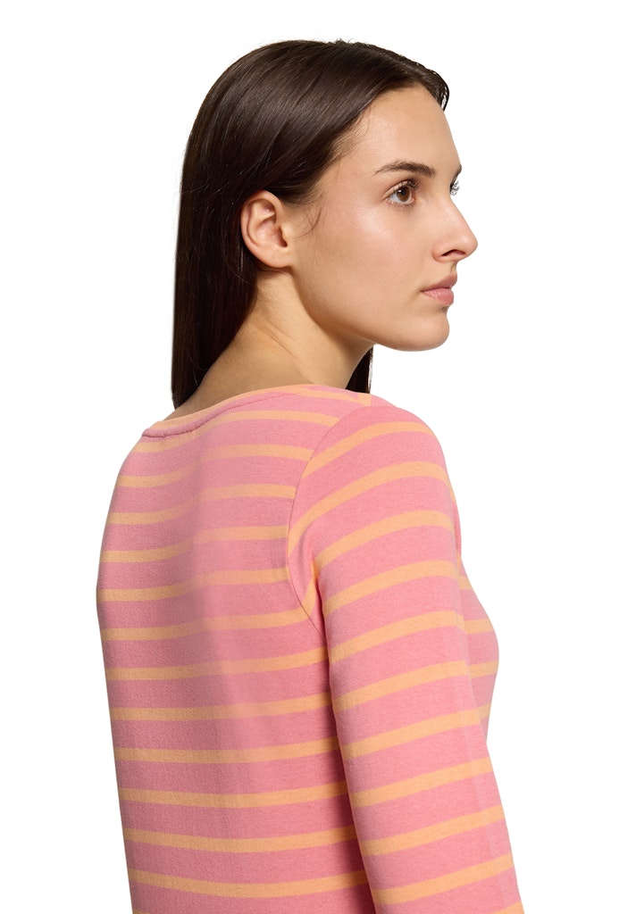 Cartoon Damen T-Shirts Pink/Orange