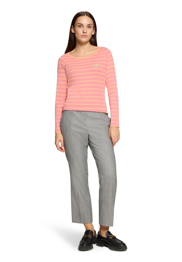 Cartoon Damen T-Shirts Pink/Orange