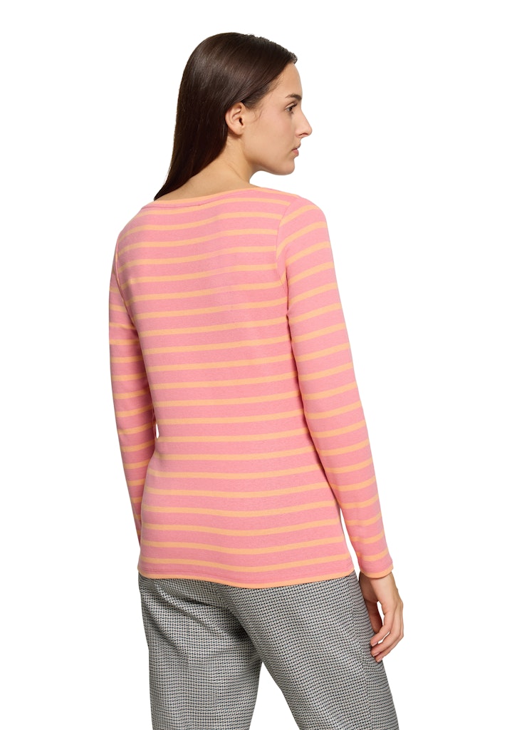 Cartoon Damen T-Shirts Pink/Orange