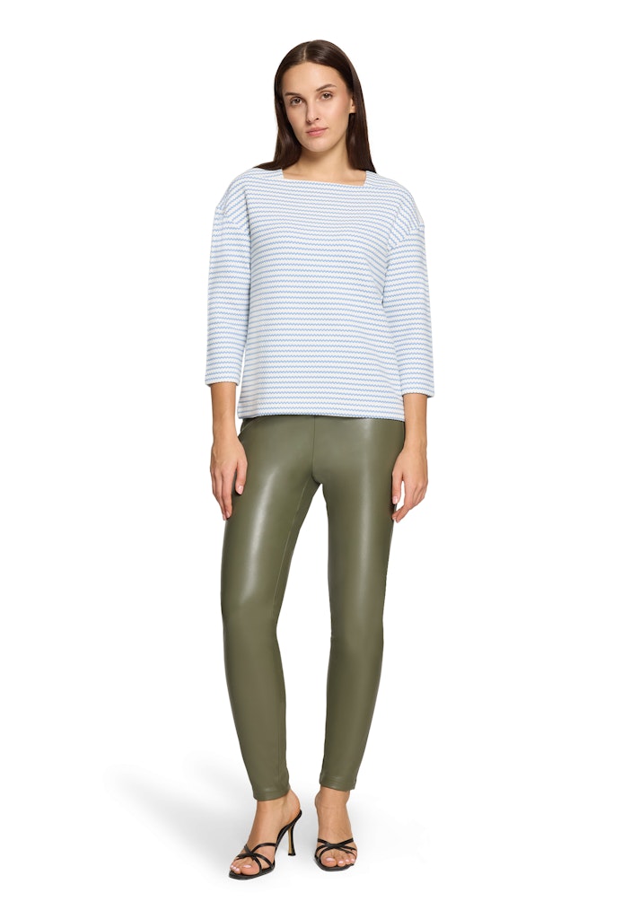 Betty & Co Damen Sweatshirts Blue/Cream