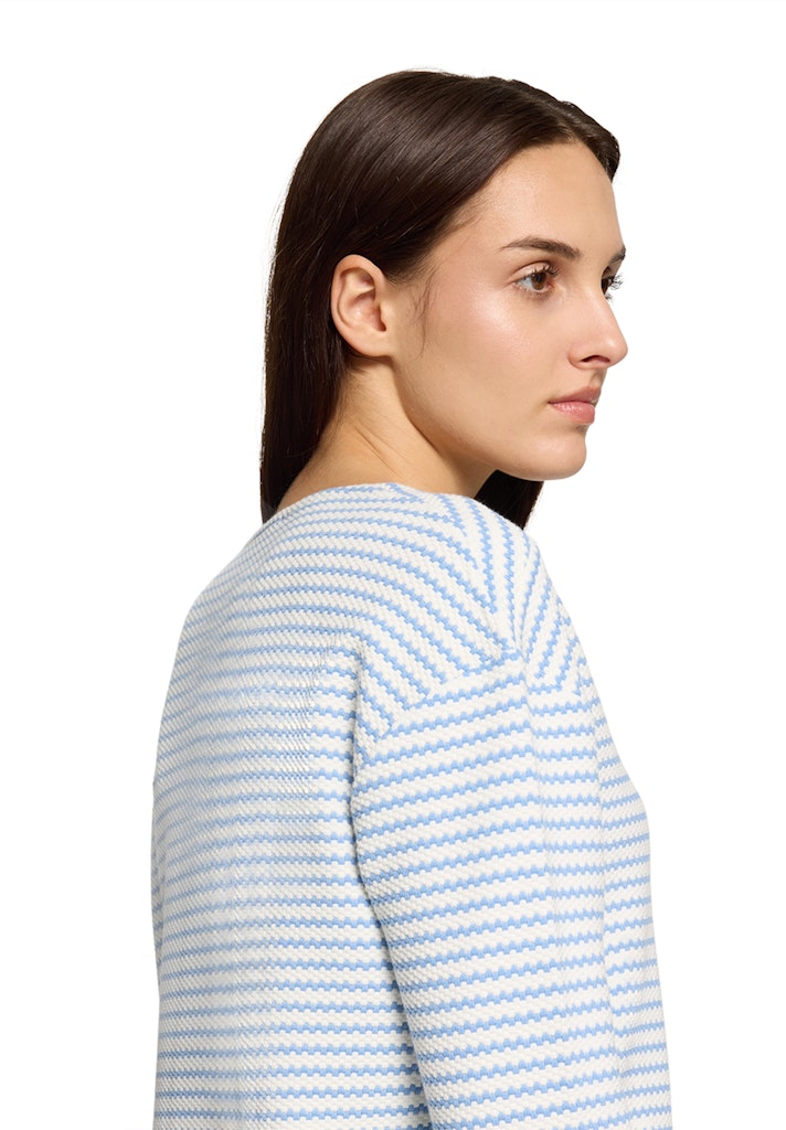 Betty & Co Damen Sweatshirts Blue/Cream