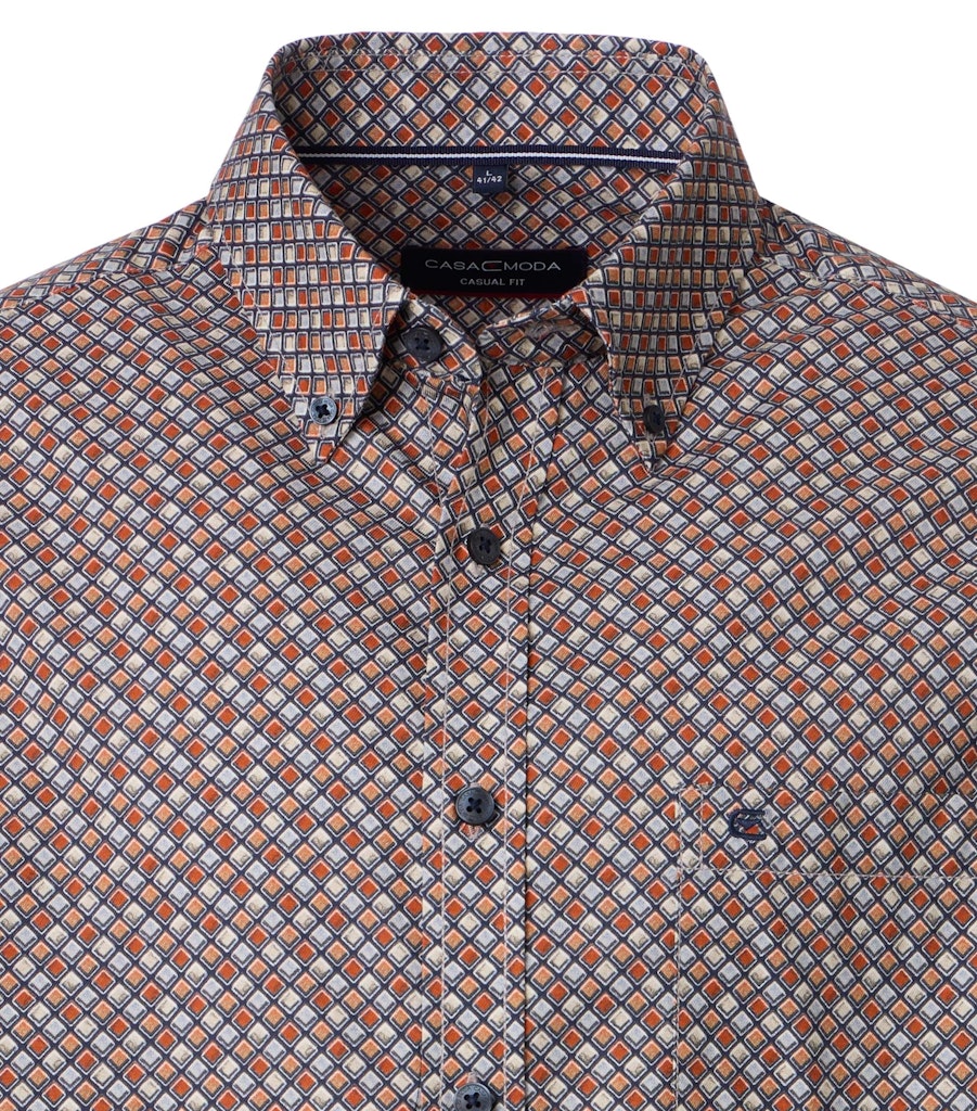 Casa Moda Herren Hemden Orange