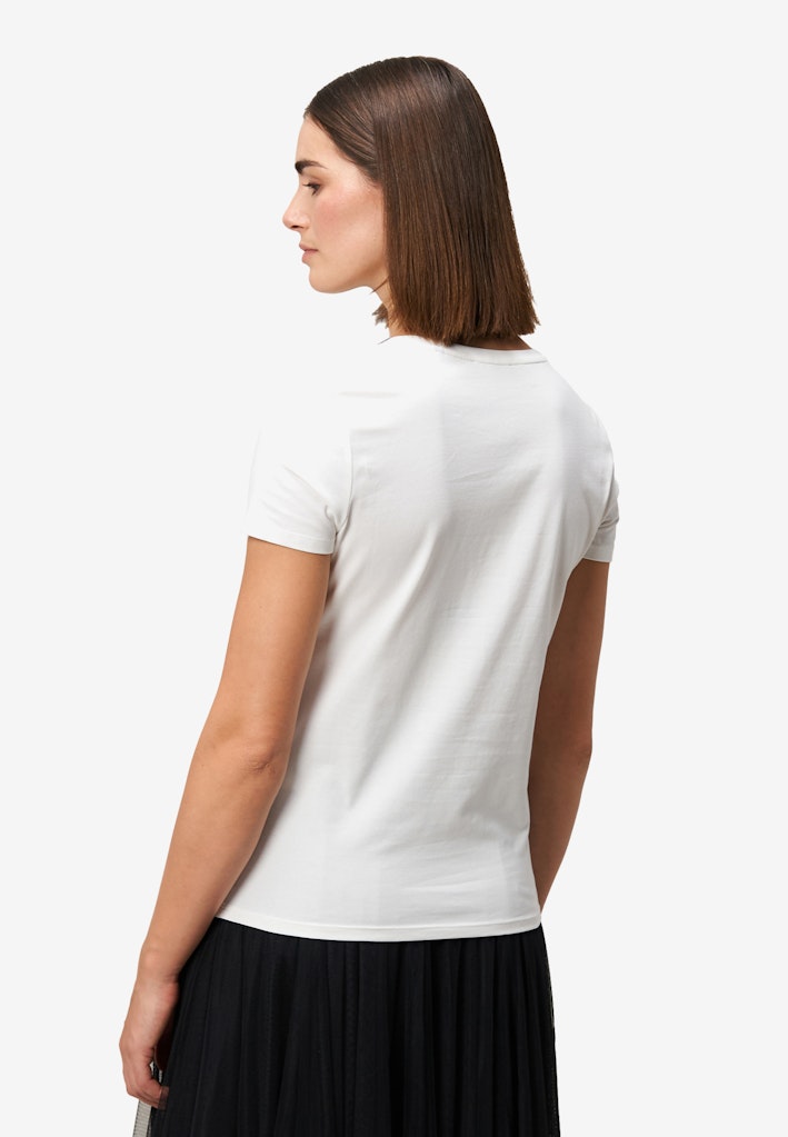 Zero Damen T-Shirts Patch Creamred