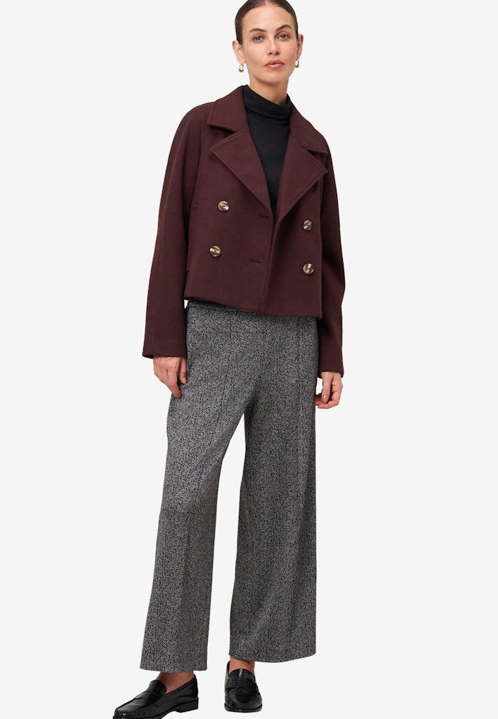 Zero Damen Hosen Blackcream