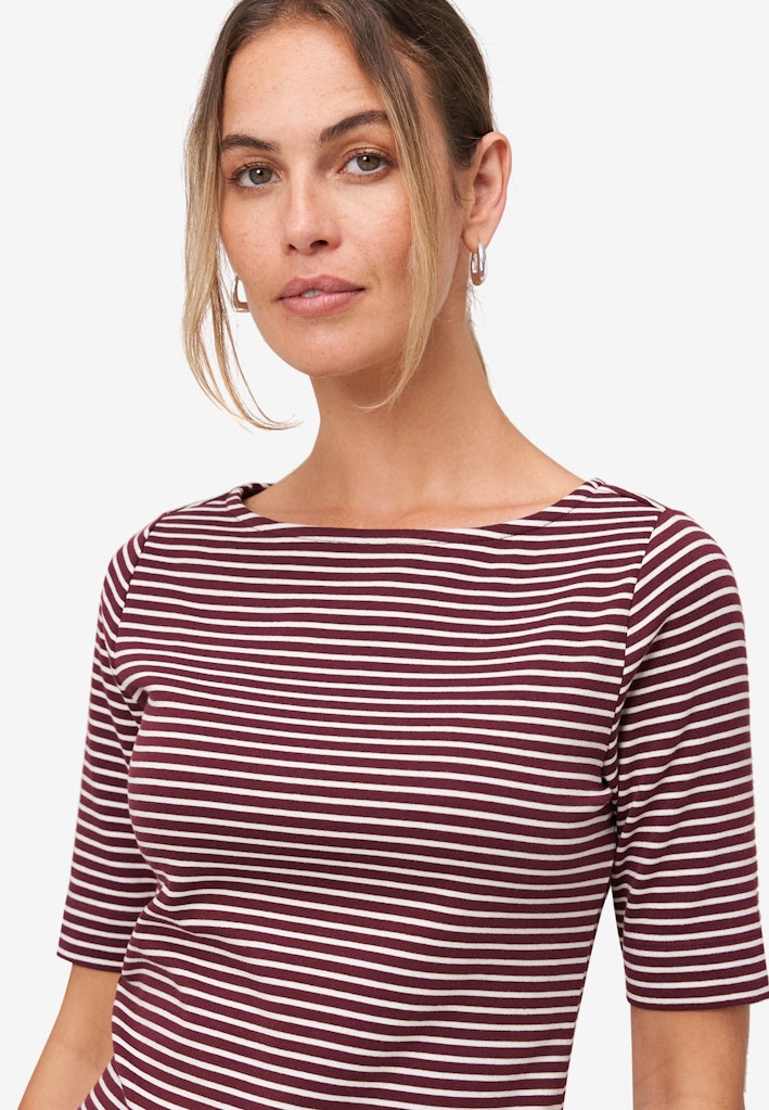 Zero Damen T-Shirts Dark Redcream