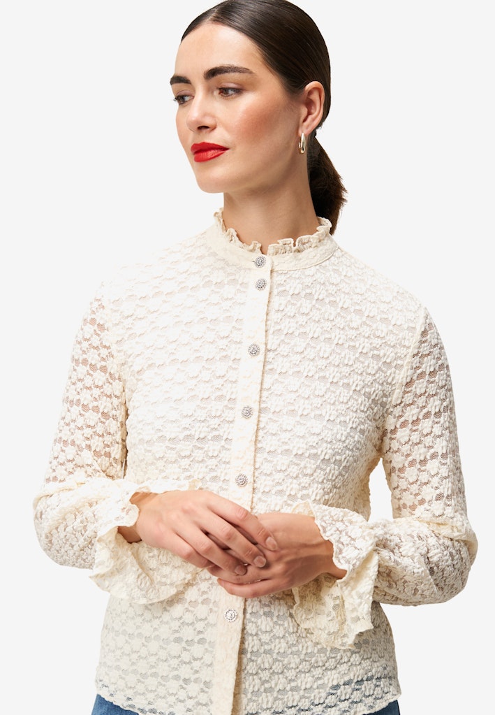 Zero Damen Blusen Eggnog