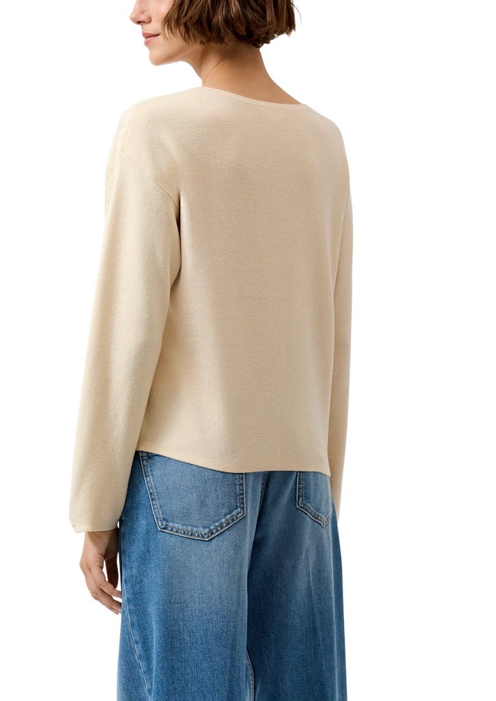 S. Oliver red Damen Pullover White