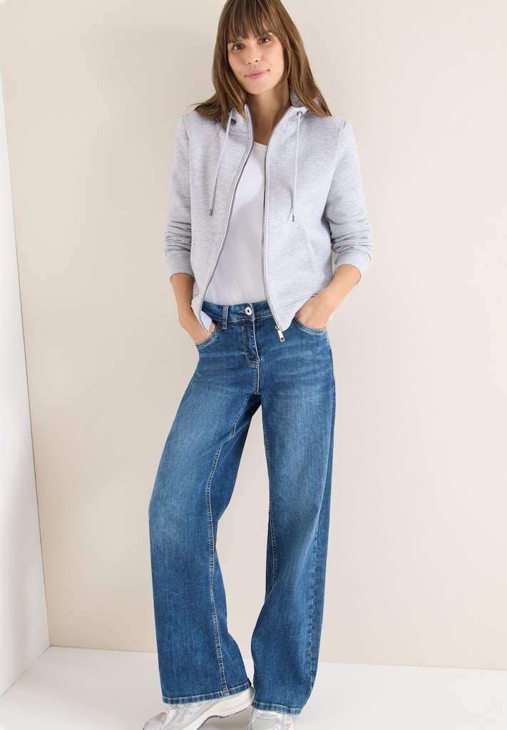 Cecil Damen Strickjacken Luna Grey