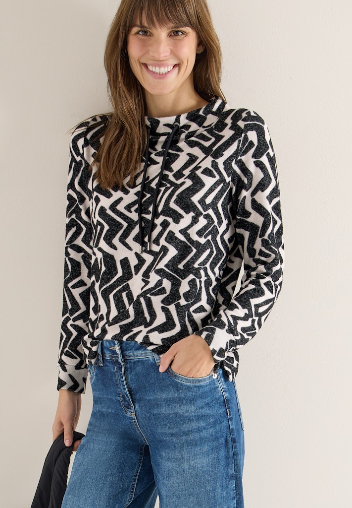 Cecil Damen T-Shirts  Light Gre
