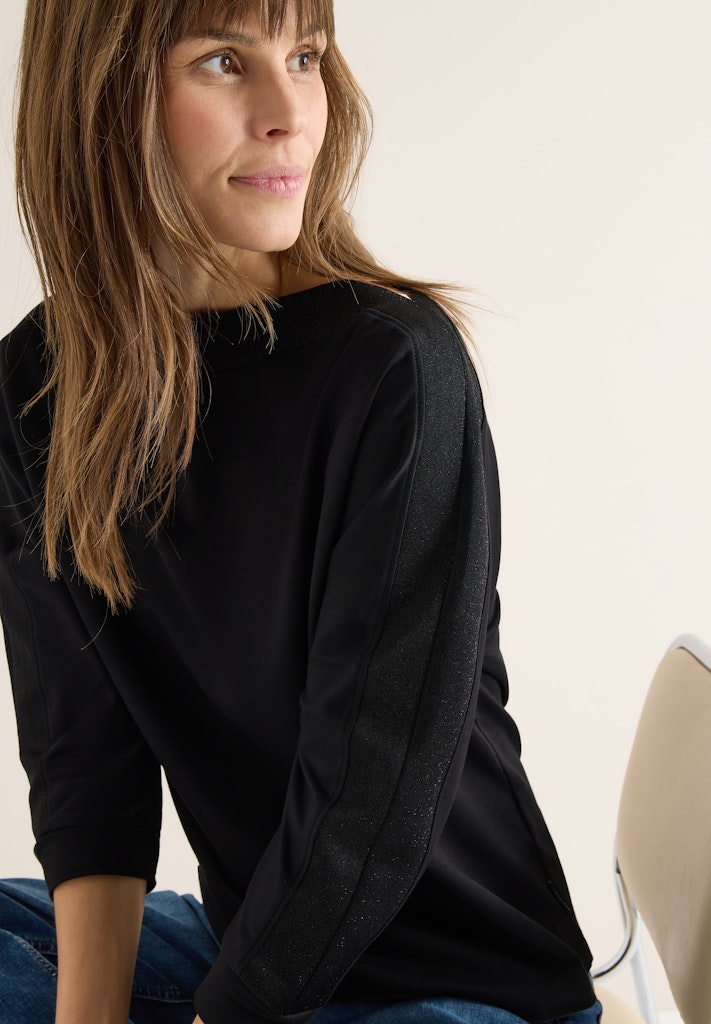 Cecil Damen T-Shirts Black