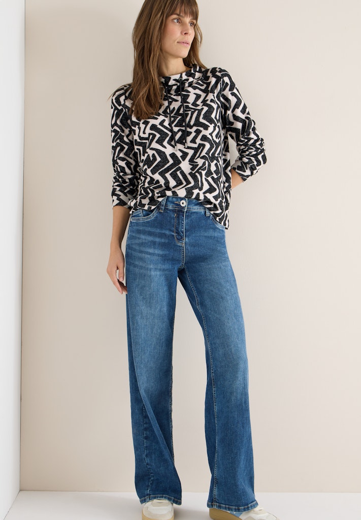 Cecil Damen T-Shirts Light Gre