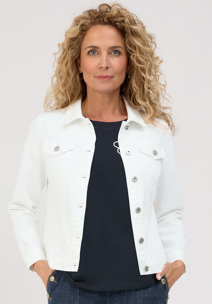 Bianca Damen Blazer White