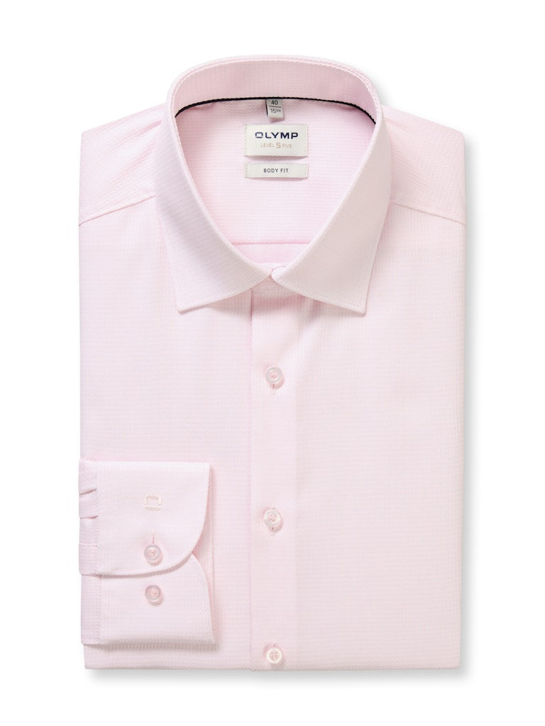 Olymp Herren Hemden lang  Rose