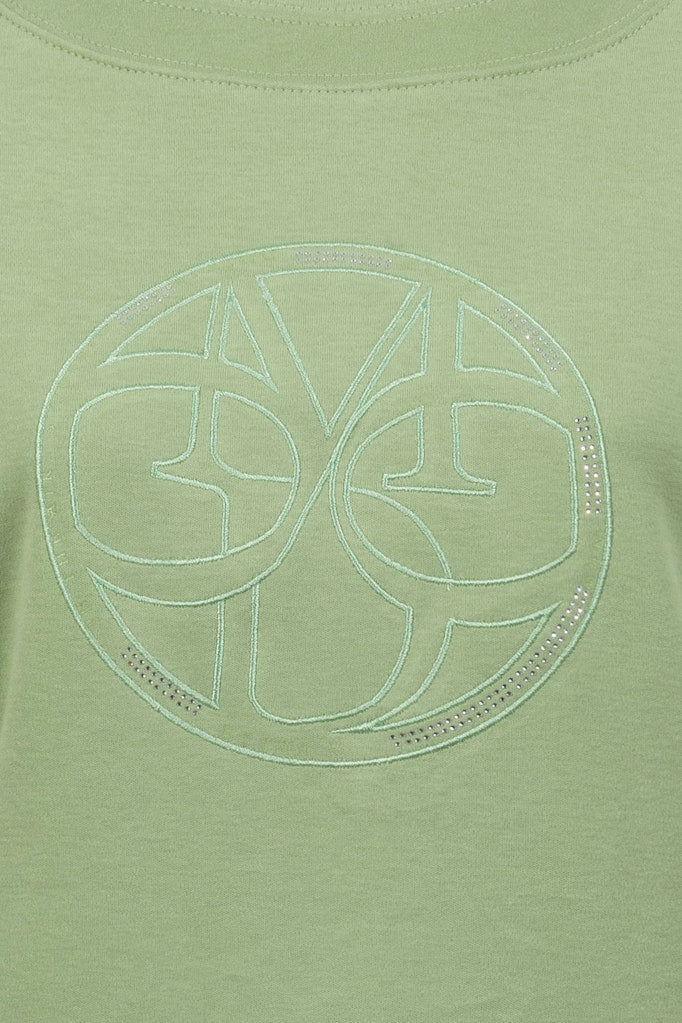 Soquesto Damen Sweatshirts Hellgrün