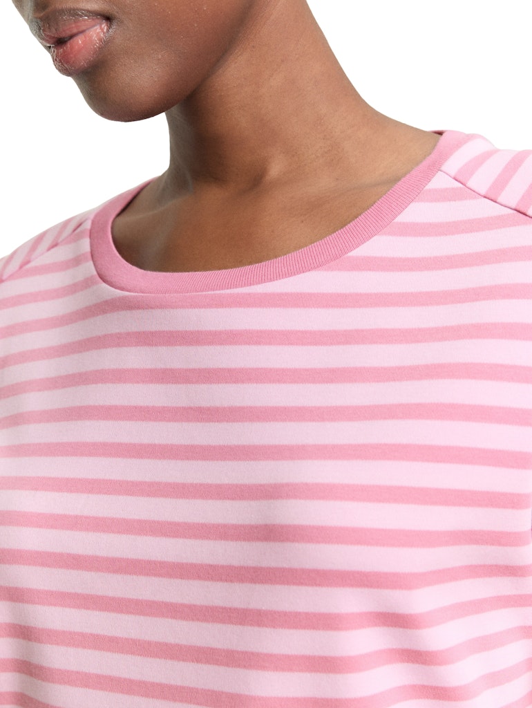 Tom Tailor denim Damen T-Shirts Tonal Blush Ros