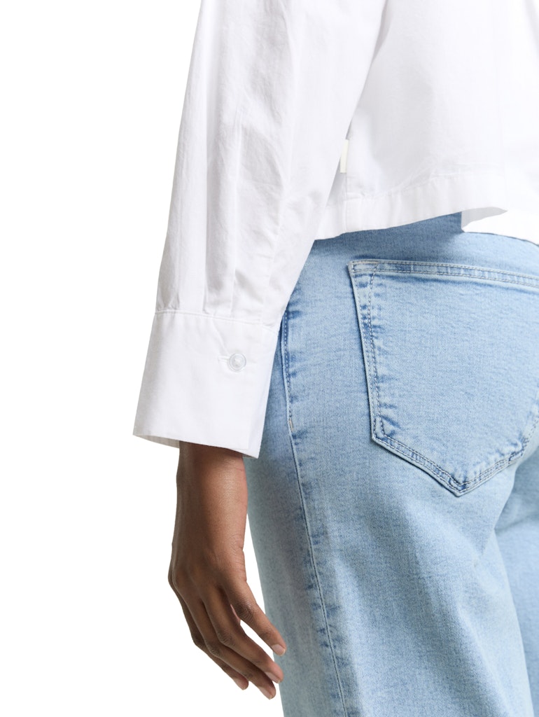 Tom Tailor denim Damen Blusen White